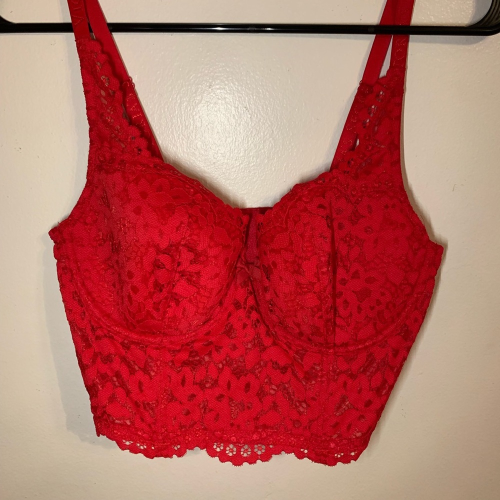 Victoria’s Secret Red Bustier